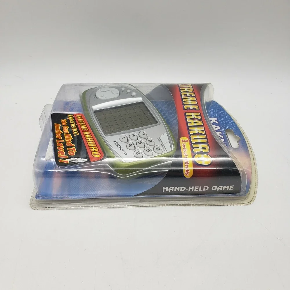 Extreme Kakuro Electronic Hand Held Game Puzzle Game Brand‎ New Factory Sealed